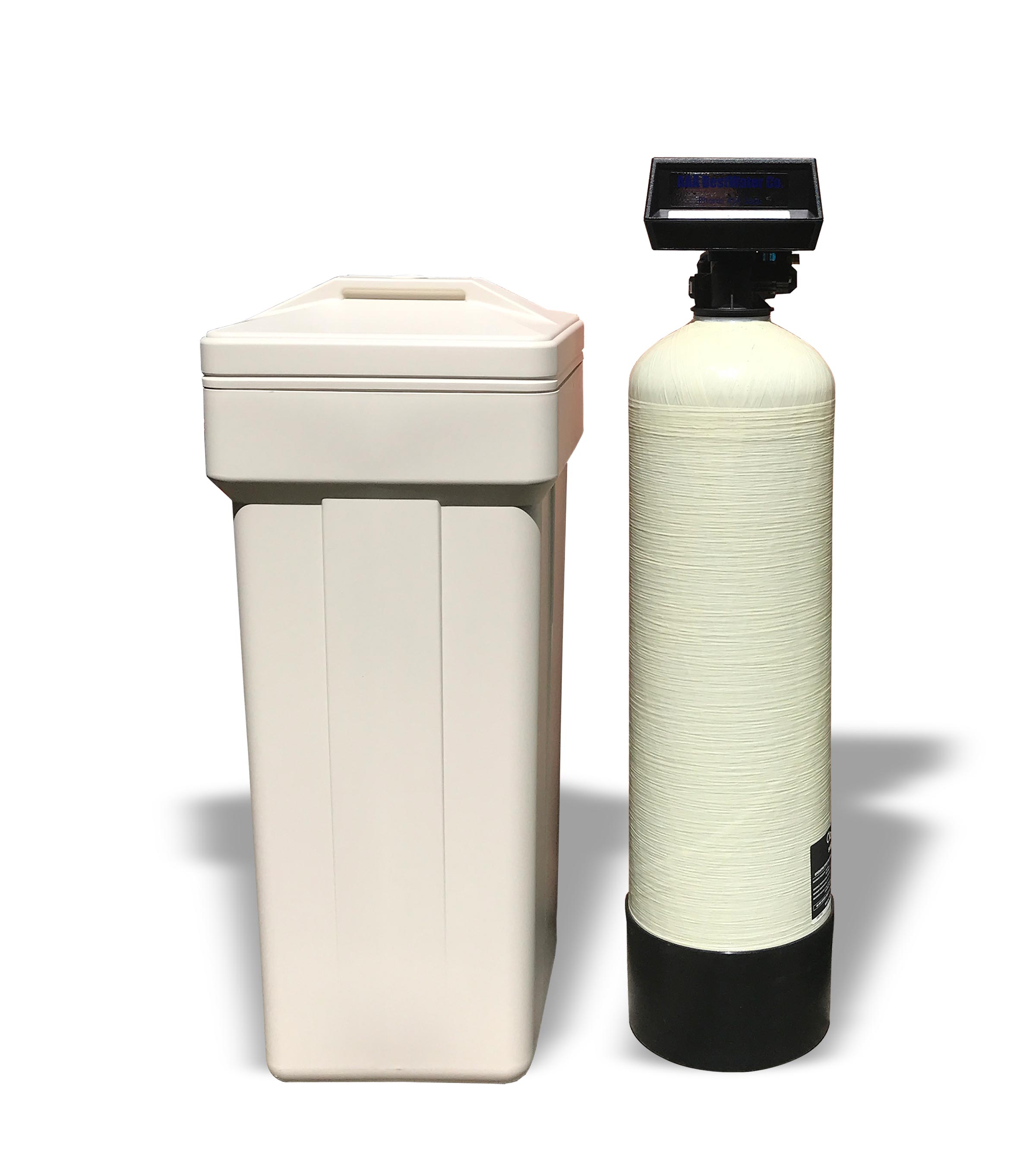 water softener brine and treatment tanks